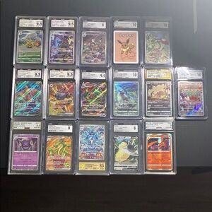 Graded Pokemon Card Lot